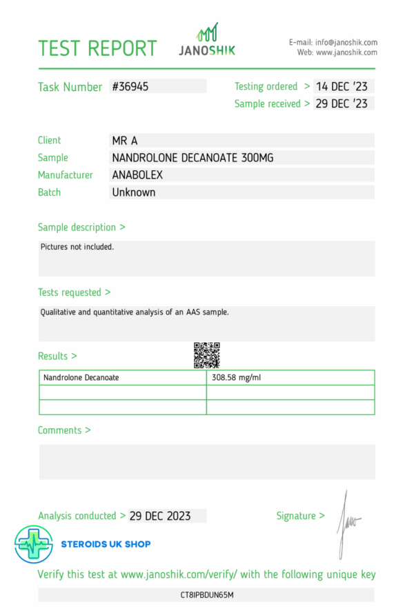 Nandrolone Deca 300