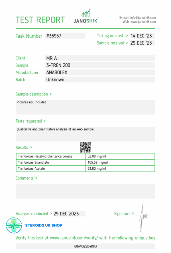 ANABOLIX - 3-TREN 200 - Image 2